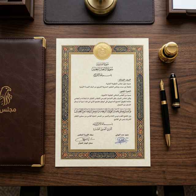 How to Write a Formal Arabic Letter &mdash; Pro Guide 2026