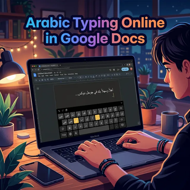 Arabic Typing Online in Google Docs &mdash; Free Guide 2026