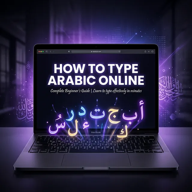 How to Type Arabic Online